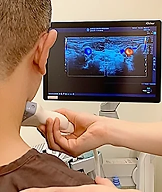 突発性難聴｜自律神経に向かう椎骨動脈の血流を調べる検査