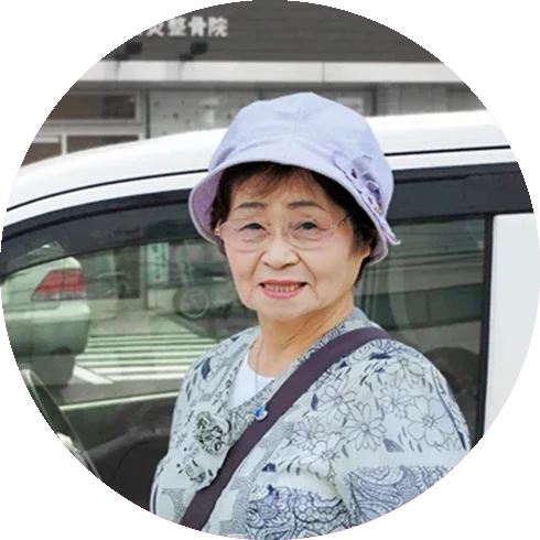 ロコモティブ症候群で長野県から通院されたM様