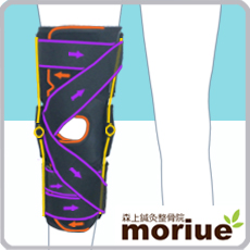 《医療用》内側半月板【エクスエイドニーＭＣＬ＆ＬＣＬ】外側側副靭帯損傷の膝サポーターを流用すると内側半月板損傷の治療に最適です。