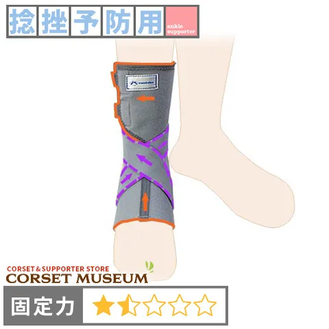 足首捻挫 アンクルレスキュークロスサポート